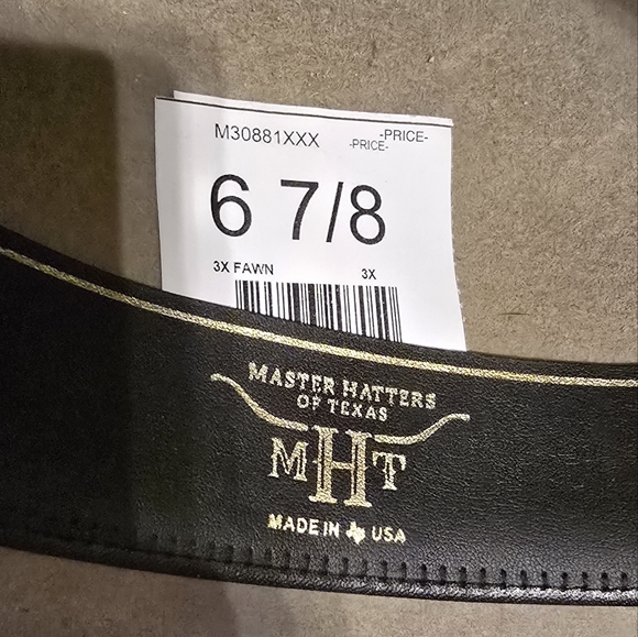 Upcycled Hand Crafted Boho Cowboy Hat On Master Hatters Of Texas Hat in EUC main image 5